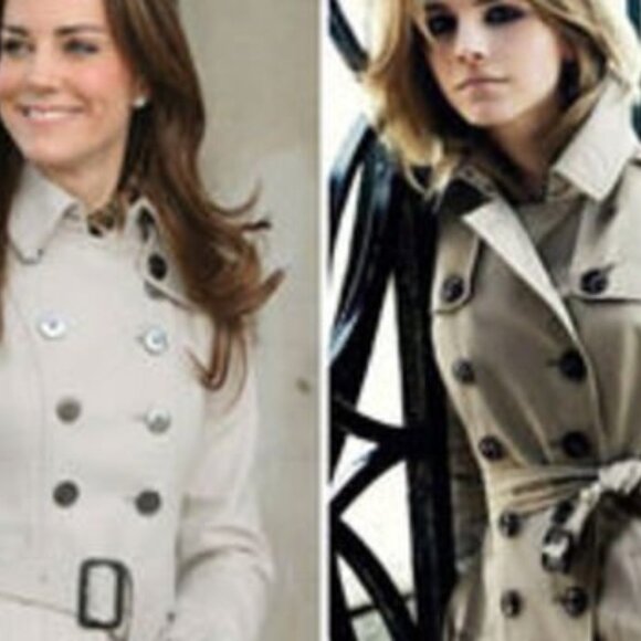 Burberry London Littleton Wool Trench Coat - Picture 2 of 10